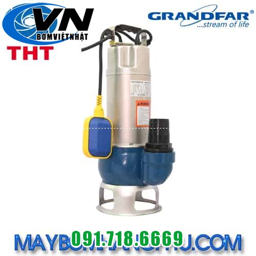 Máy Bơm Chìm Hút Nước Thải GRANDFAR GVX14-8-0.75 2