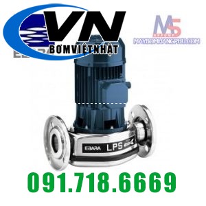 MÁY BƠM LY TÂM TRỤC ĐỨNG MỘT TẦNG CÁNH LPS 50/150 2HP 3