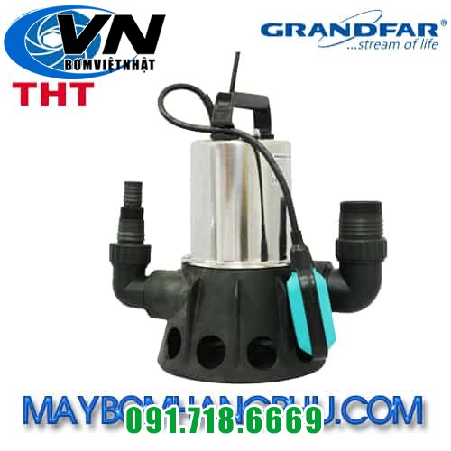 Máy Bơm Chìm Hút Nước Thải GRANDFAR GPS408-5F 2