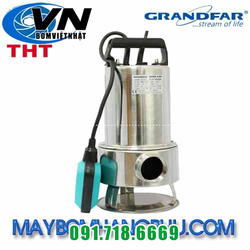 Máy Bơm Chìm Hút Nước Thải GRANDFAR GPS758-3F 2