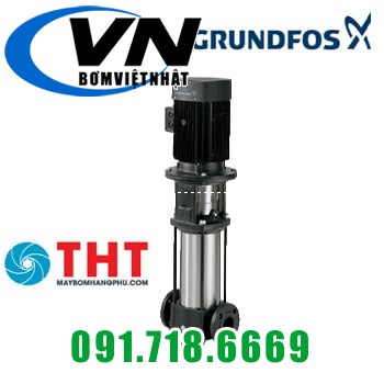 MÁY BƠM LY TÂM TRỤC ĐỨNG ĐA TẦNG CÁNH GRUNDFOS CR 10-12 3