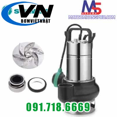 Máy bơm chìm nước thải SHIMGE WSD75/35T (1HP)