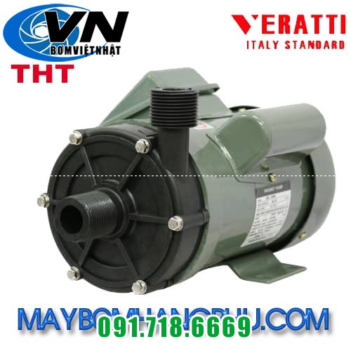 MÁY BƠM HÓA CHẤT DẠNG TỪ ĐẦU NHỰA VERATTI MD-120R 2