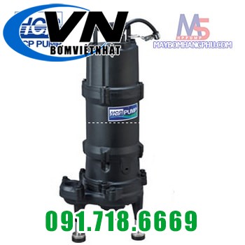 MÁY BƠM CHÌM HÚT NƯỚC THẢI CẮT RÁC 3 PHA-2POLE 32GF22.2 380V 3