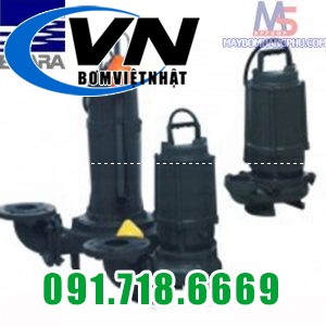 Bơm chìm nước thải EBARA 50 DVSA 51.5 2HP có 2 phao