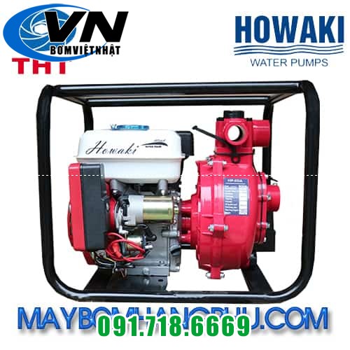 may bom nuoc dong co xang dau howaki hp20a