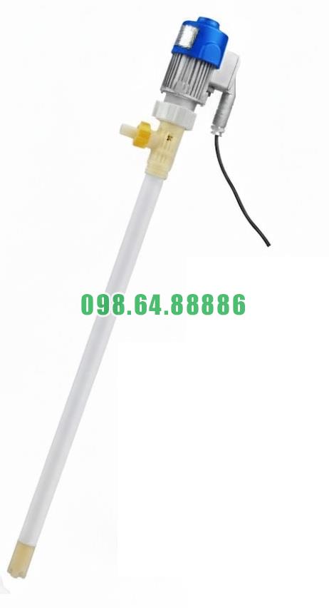 Máy bơm nhúng phuy trục dài inox 316 + PVDF JDT-PVDF