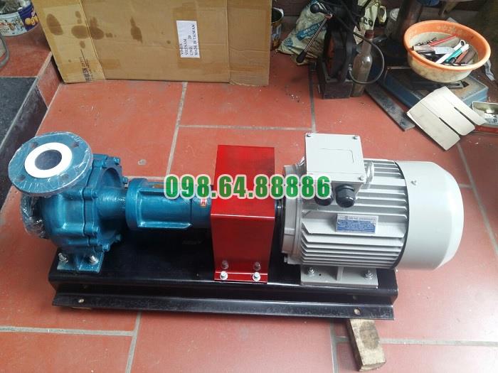 Bơm dầu tải nhiệt công nghiệp RY65-40-250A cột áp 51 m, lưu lượng 20 m3/h, công suất 7.5 kW
